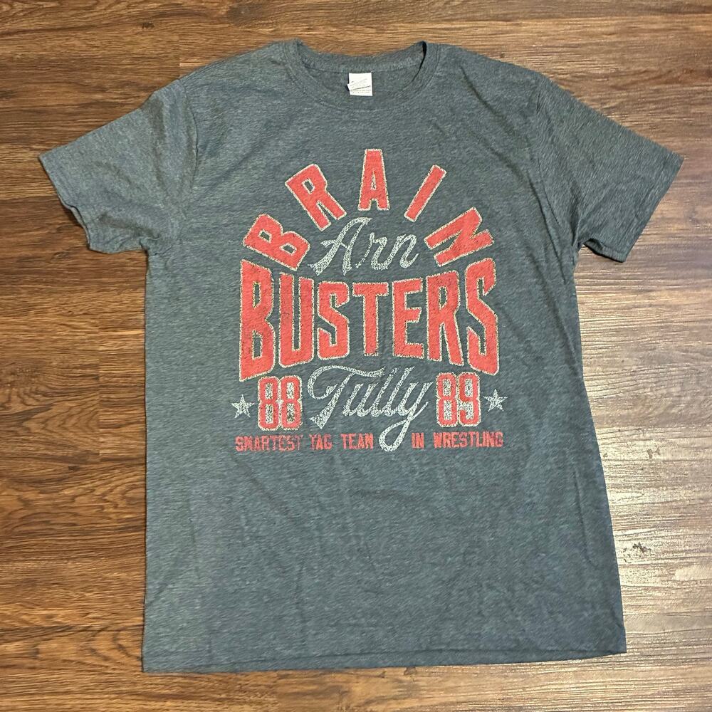 Brain Busters Arn Anderson Tully Blanchard Shirt Size Large WCW WWE 4 Horsemen
